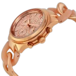 Michael Kors Women's Runway Twist Watch MK4283, Dazzling Rose GoldDial. - Image 3