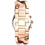 Michael Kors Women's Runway Twist Watch MK4283, Dazzling Rose GoldDial. - Image 5