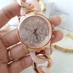 Michael Kors Women's Runway Twist Watch MK4283, Dazzling Rose GoldDial. - Image 8