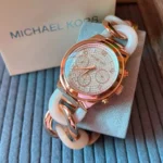 Michael Kors Women's Runway Twist Watch MK4283, Dazzling Rose GoldDial. - Image 9