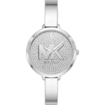 Michael Kors MK4432 Watch Charley ladies, all-silver-tone, crystal accents, 38mm.
