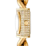 Michael Kors Women's MK Chain Lock Watch MK4711, Signature All-Gold. - Image 2
