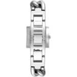 Michael Kors Women's MK Chain Lock Watch MK4718, Signature All-Silver. - Image 3