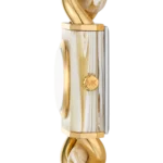 Michael Kors Women's MK Chain Lock Watch MK4809,Gold Dial. - Image 6