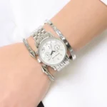 ⁦ساعة مايكل كورس حريمي MK5020 "ريتز" (Ritz)، ميناء فضي مضيء.⁩ - الصورة ⁦11⁩