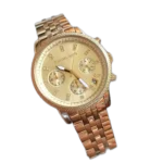 ⁦ساعة مايكل كورس حريمي MK5676 "ريتز" (Ritz)، ميناء ذهبي مضيء،⁩ - الصورة ⁦6⁩