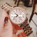 Michael Kors Women's Ritz Watch MK6077, Luxurious All-Rose Gold. - Image 9