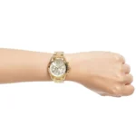 Michael Kors Women's Bradshaw Watch MK6267, Opulent White Dial. - Image 4