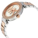 Michael Kors Women's Parker Watch MK6314, white dial. - Image 4