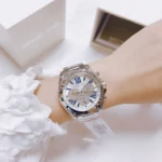 Michael Kors Women's Bradshaw Watch MK6320, Dazzling All-Silver. - Image 6
