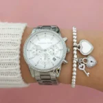 Michael Kors Women's Ritz Watch MK6428,White Dial. - Image 11
