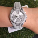 Michael Kors Women's Bradshaw Watch MK6454, Dazzling All-Silver. - Image 5