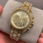 Michael Kors Women's Bradshaw Watch MK6494, Dazzling All-Gold. - Image 10