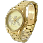 Michael Kors Women's Bradshaw Watch MK6555, Dazzling All-Gold. - Image 4