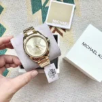 Michael Kors Women's Bradshaw Watch MK6555, Dazzling All-Gold. - Image 10