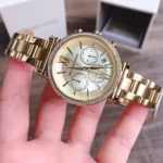 Michael Kors Women's Sofie Watch MK6559, Elegant All-Gold. - Image 6