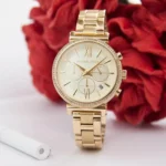 Michael Kors Women's Sofie Watch MK6559, Elegant All-Gold. - Image 11