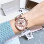 Michael Kors Women's Sofie Watch MK6560, Chic All-Rose Gold. - Image 6