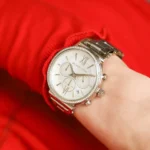 Michael Kors Women's Sofie Watch MK6575, Elegant All-Silver. - Image 6