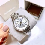Michael Kors Women's Sofie Watch MK6575, Elegant All-Silver. - Image 12