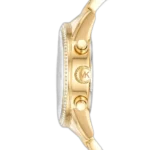 Michael Kors Women's Ritz Watch MK6597, Dazzling All-Gold. - Image 3