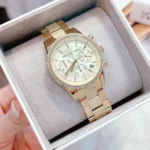 Michael Kors Women's Ritz Watch MK6597, Dazzling All-Gold. - Image 11