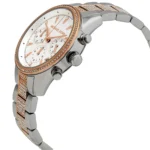 Michael Kors Women's Ritz Watch MK6651, Chic Two-Tone Silver. - Image 4