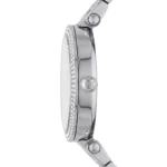 Michael Kors Women's Parker Watch MK6658, Dazzling All-Silver. - Image 4