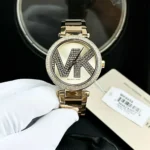 ⁦ساعة مايكل كورس حريمي MK6659 "باركر"بلون ذهبي أحادي .⁩ - الصورة ⁦8⁩