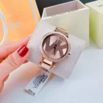 Michael Kors Women's Parker Watch MK6660, Dazzling All-Rose Gold. - Image 6