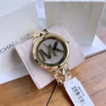 Michael Kors Women's Runway Watch MK6714, Dazzling Silver Dial. - Image 8