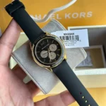 Michael Kors Women's Jessa Watch MK6944, Edgy All-Black. - Image 7