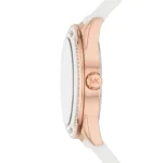 Michael Kors Women's Jessa Watch MK6945, Chic All-White. - Image 3