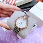 Michael Kors Women's Mindy Watch MK7077, Dazzling Silver Dial. - Image 9