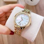 Michael Kors Women's Mindy Watch MK7078, Dazzling All-Gold. - Image 9