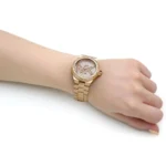 Michael Kors Women's Lennox Watch MK7229, Bold All-Gold. - Image 8