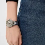 Michael Kors Women's Lennox Watch MK7234, Bold All-Silver. - Image 8