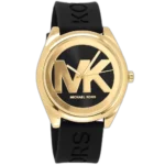 Michael Kors Women's Janelle Watch MK7313, Edgy All-Black. - Image 2