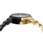 Michael Kors Women's Runway Watch MK7328, Edgy Black & Gold. - Image 7