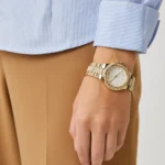 Michael Kors Women's Lennox Watch MK7361,Bright White Dial. - Image 9