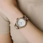Michael Kors Women's Lennox Watch MK7362,with Bright White Dial - Image 8