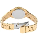 Michael Kors Women's Lennox Watch MK7394, Bold Black and Gold. - Image 6