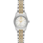 Michael Kors MK4740 Watch Lexington ladies, two-tone silver and gold, silver dial, 38mm.