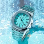 Patek Philippe Nautilus 5711/1A-018 Watch, Iconic Tiffany Blue Dial. - Image 6