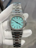 Patek Philippe Nautilus 5711/1A-018 Watch, Iconic Tiffany Blue Dial. - Image 5