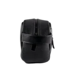 Tommy Hilfiger Handbag: Classic black genuine leather small bag with adjustable strap and 23x19 cm dimensions for daily essentials.