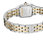 Cartier Panthère Watch:White Dial Gold&Silver. - Image 4