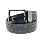 Tommy Hilfiger Gift Set: Black 100% leather belt and wallet set with Mercedes-Benz and TH logos in a luxury presentation box.