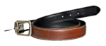 Tommy Hilfiger Belt: Reversible black and brown 100% genuine leather belt with rotating metallic buckle and 120 cm length.