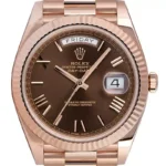 Rolex Day-Date 40 Watch - Chocolate Dial -Ref 228235. - Image 3